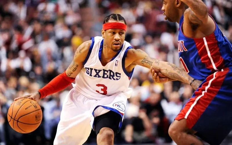 109+ ảnh Allen Iverson, huyền thoại bóng rổ với trái tim dũng cảm 38