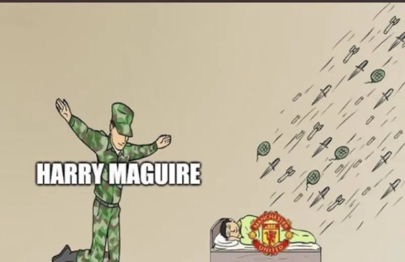 ảnh chế Harry Maguire 23