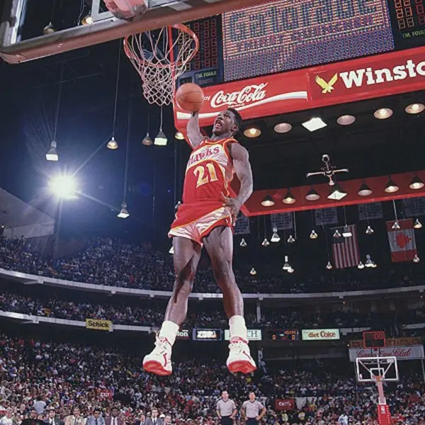  89+ ảnh Dominique Wilkins, ngôi sao thể thao Atlanta Hawks 14