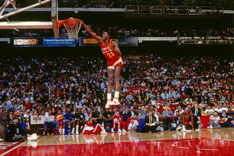  89+ ảnh Dominique Wilkins, ngôi sao thể thao Atlanta Hawks 22