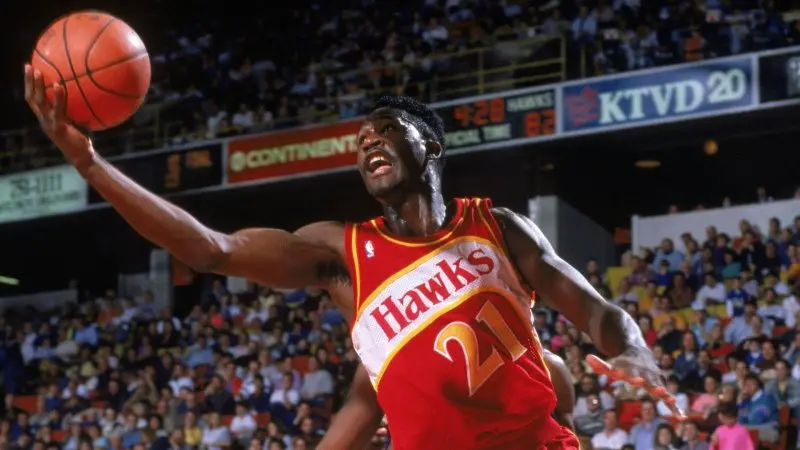  89+ ảnh Dominique Wilkins, ngôi sao thể thao Atlanta Hawks 32