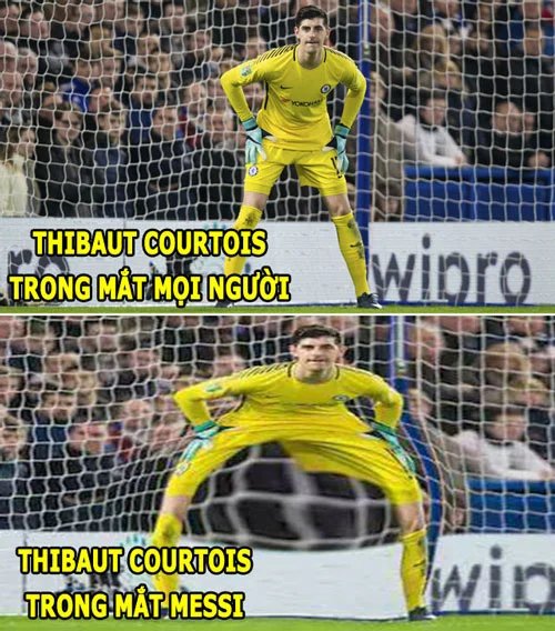 ảnh chế Thibaut Courtois 21