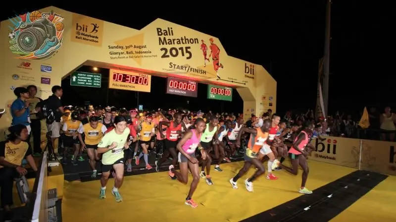 Những khoảnh khắc ấn tượng tại Bali Marathon qua ảnh