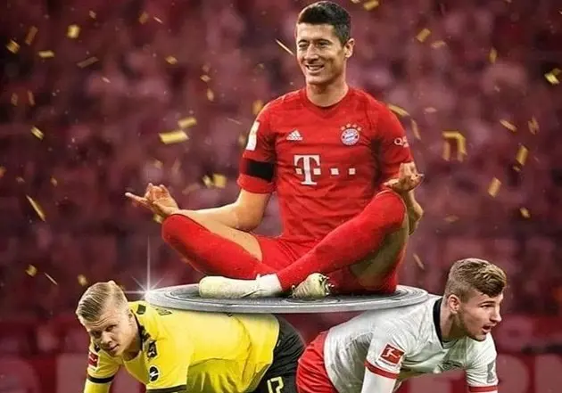 ảnh chế Robert Lewandowski 21