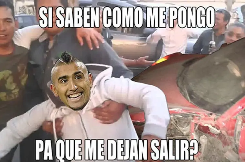 ảnh chế Arturo Vidal 19