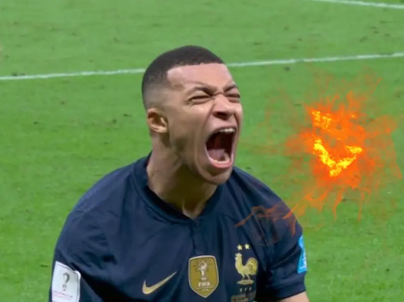 ảnh chế Kylian Mbappé 3