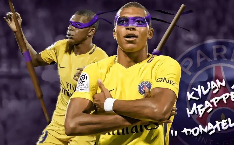 ảnh chế Kylian Mbappé 23