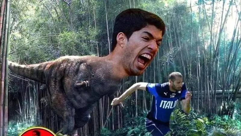  ảnh chế Luis Suárez 12