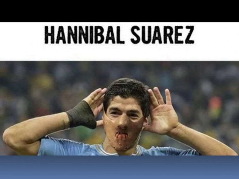  ảnh chế Luis Suárez 23