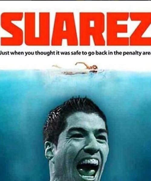  ảnh chế Luis Suárez 11