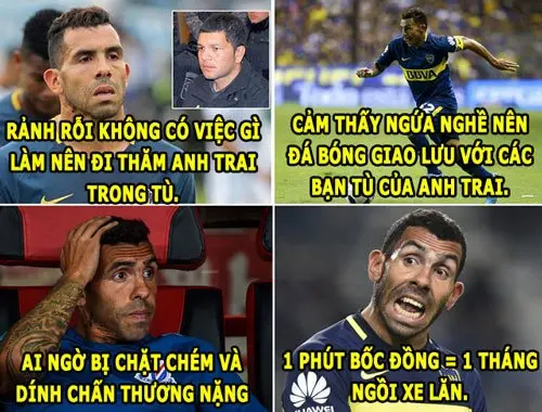 ảnh chế Carlos Tévez 24