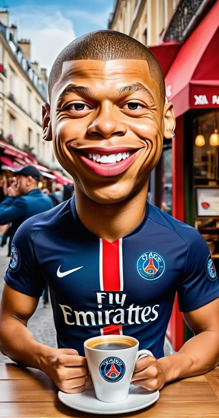 Ảnh Mbappe 3d siêu nét 7