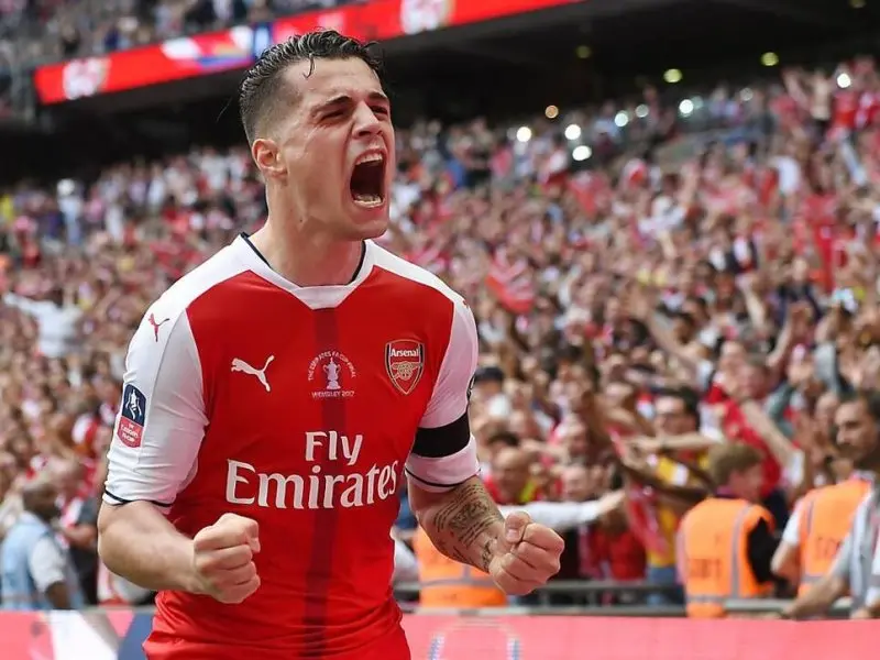 ảnh chế Granit Xhaka 43