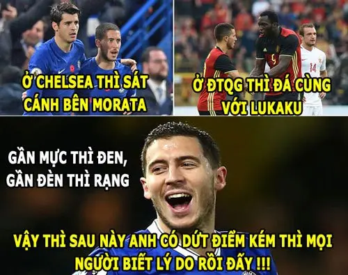 ảnh chế Eden Hazard 14