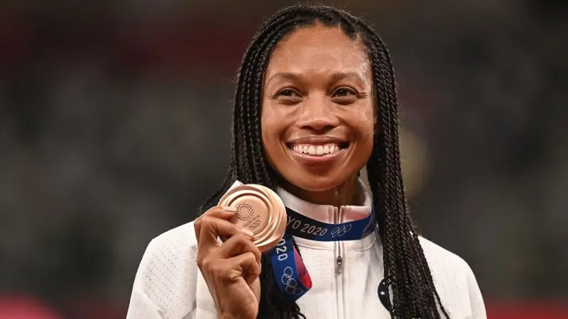 Top 98+ ảnh Allyson Felix, ngọn lửa vàng chói lọi của thể thao Hoa Kỳ 3