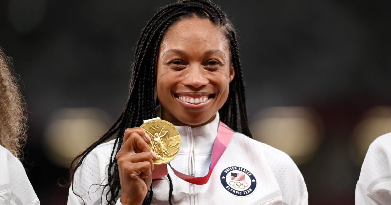 Top 98+ ảnh Allyson Felix, ngọn lửa vàng chói lọi của thể thao Hoa Kỳ 29