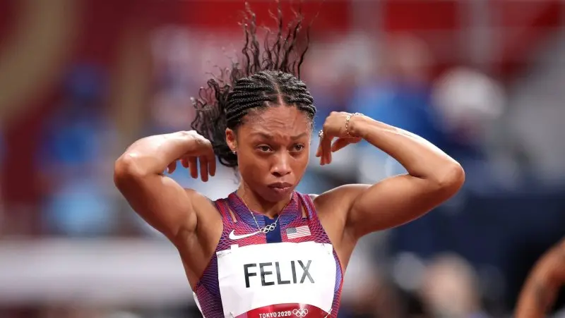 Top 98+ ảnh Allyson Felix, ngọn lửa vàng chói lọi của thể thao Hoa Kỳ 35