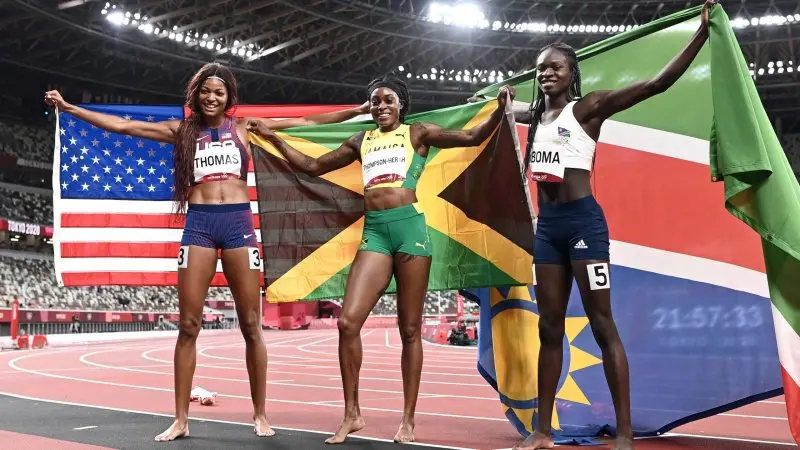 Top 99+ ảnh Elaine Thompson-Herah, nữ hoàng tốc độ mới của Jamaica 37