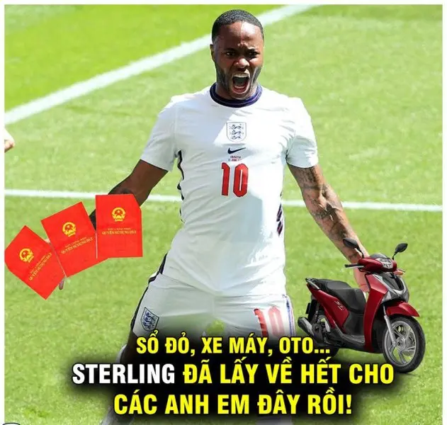 ảnh chế Raheem Sterling 20