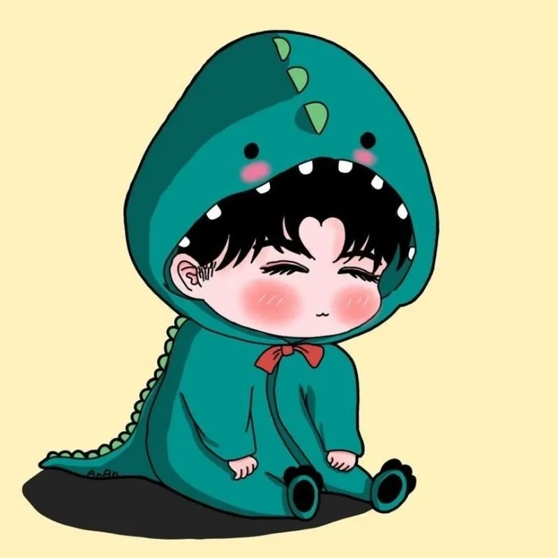 Ảnh chibi nữ ngầu thể hiện cá tính mạnh mẽ cho người sử dụng