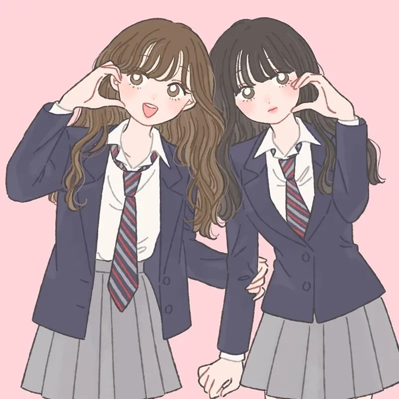 Hình nền bff ngầu anime là lựa chọn hoàn hảo cho bạn và người bạn thân