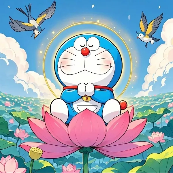 Ảnh hình nền điện thoại Doraemon giúp màn hình của bạn thêm sinh động