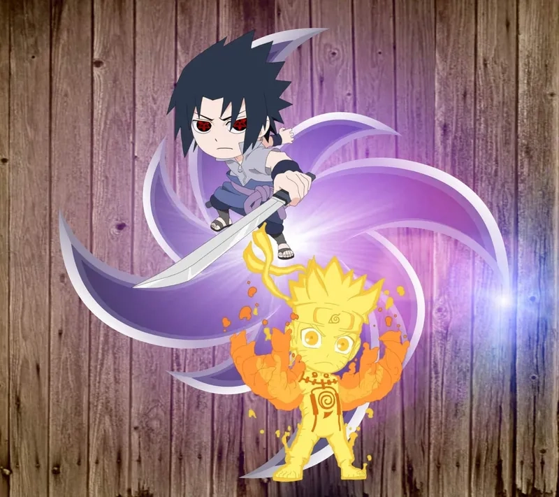 Hình ảnh các nhân vật trong naruto chibi đáng yêu