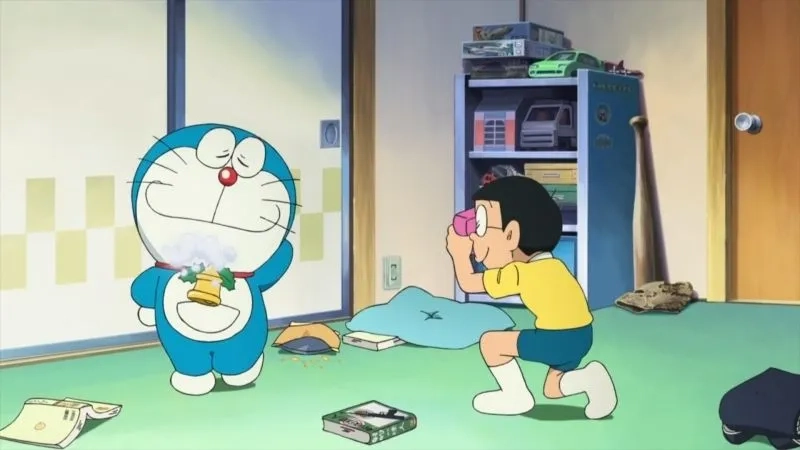 Hình nền Doraemon và Nobita mang lại vẻ dễ thương cho màn hình của bạn