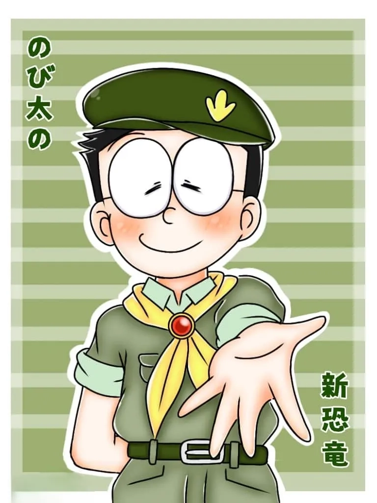 Tình bạn đẹp qua hình ảnh Nobita và Shizuka cute