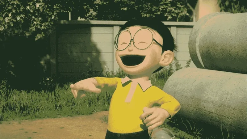 Đừng bỏ qua hình ảnh của Nobita ngầu cực chất