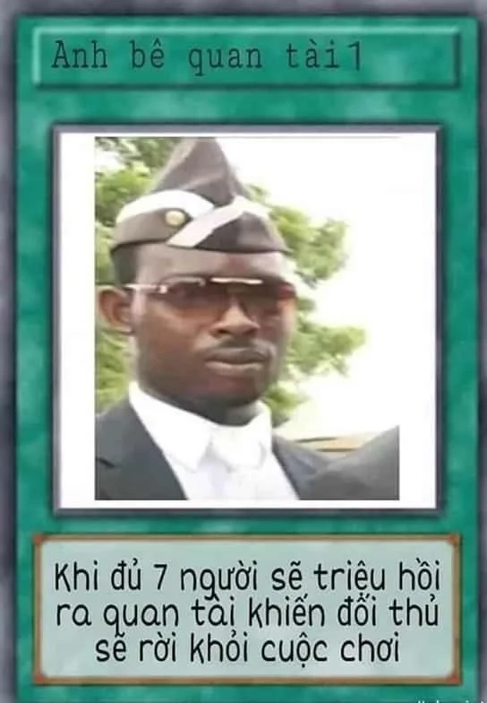 Tải ngay ảnh meme bài Yugioh cực hot