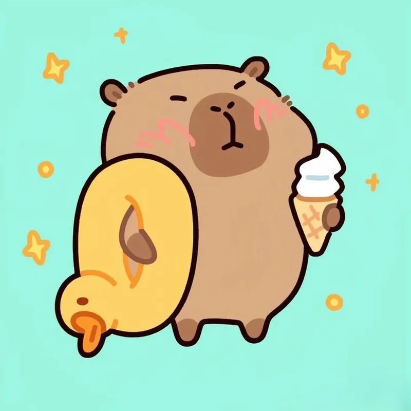 Thêm vui nhộn với capybara happy birthday meme ý nghĩa.