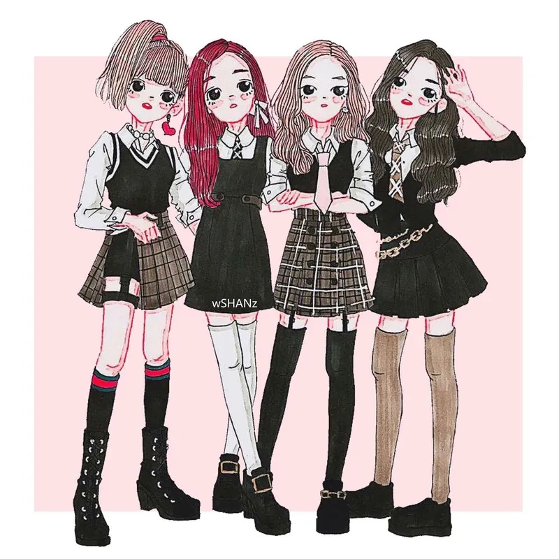 Avatar Blackpink cực ngầu và độc đáo dành cho fan