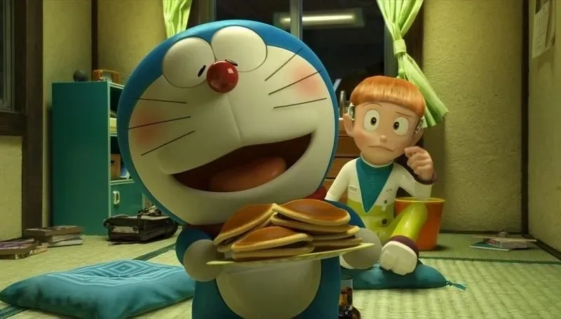 Khám phá tuổi thơ qua hình Doraemon và Nobita cute