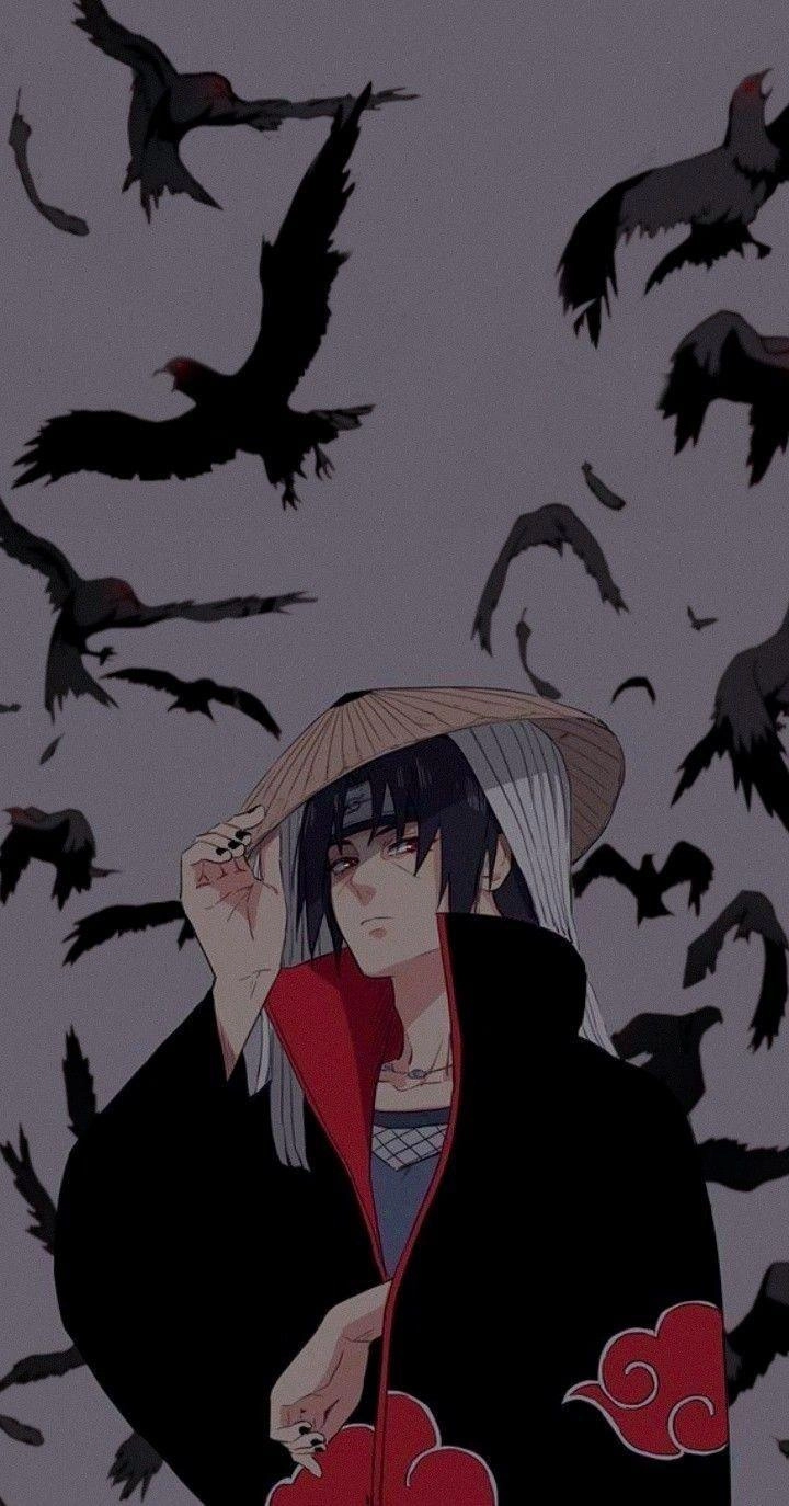 Hình của itachi làm nổi bật thần thái