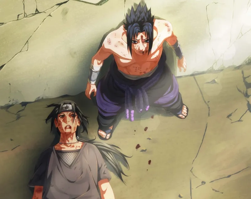 Hình itachi susanoo uy nghi và mạnh mẽ