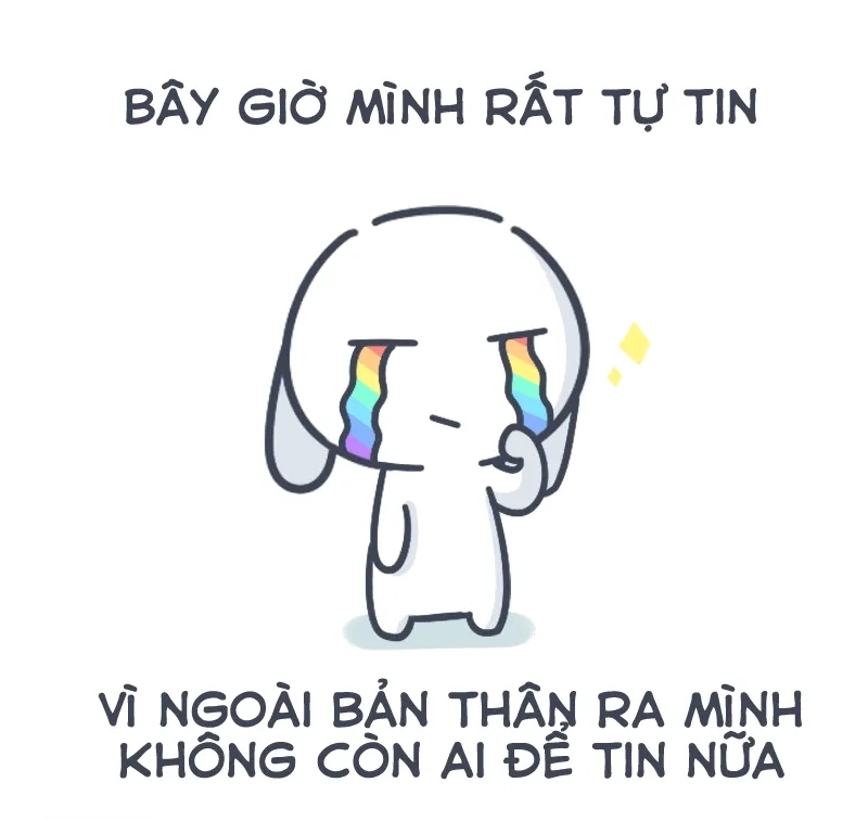 Meme thỏ 7 màu đem lại những giây phút thư giãn đầy bất ngờ.