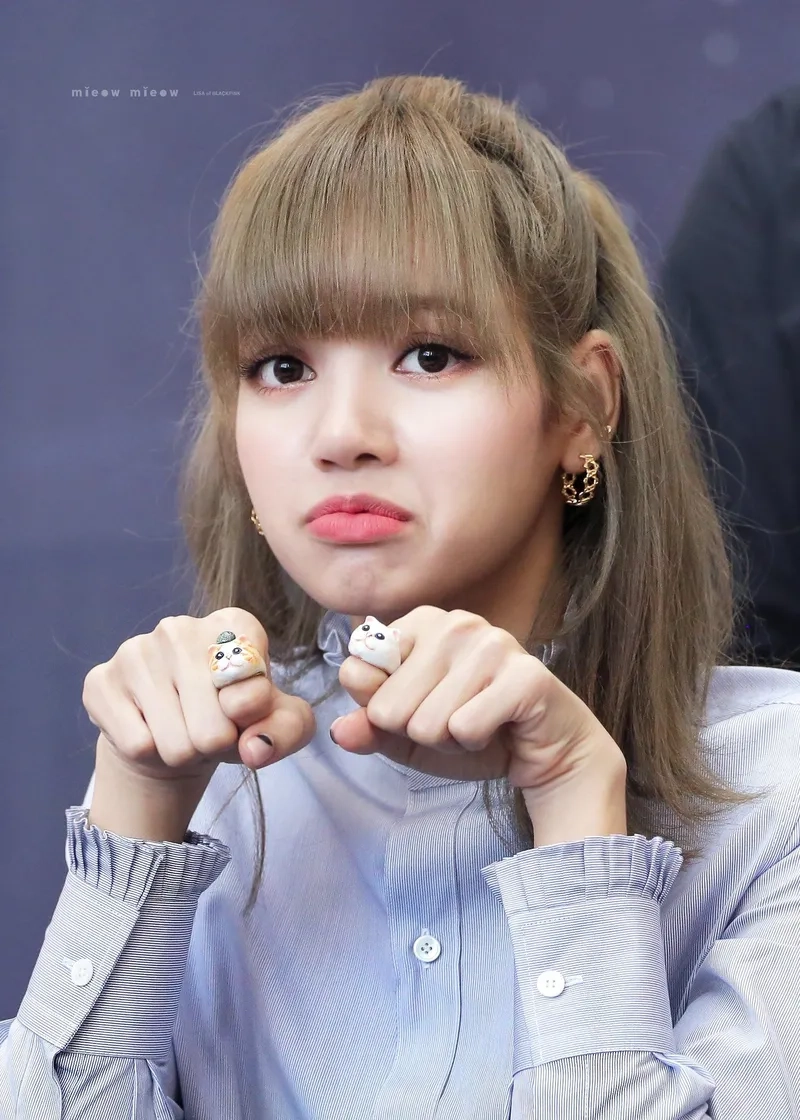 Lisa meme dễ thương, mang lại niềm vui bất ngờ.