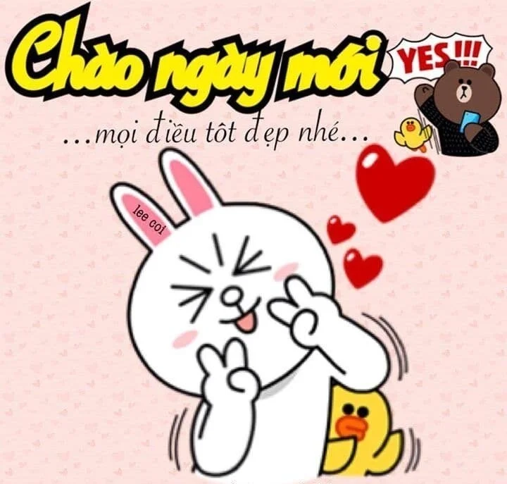 Hi chào cậu meme ngắn gọn dễ thương