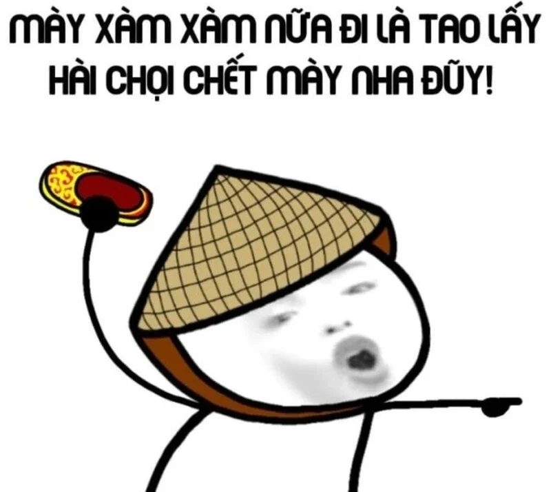 Meme chửi cực kỳ bá đạo khiến mọi người không thể nhịn cười