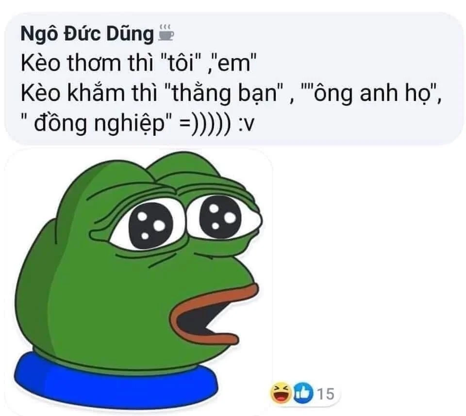 Meme ếch đấm hài hước khiến bạn bật cười