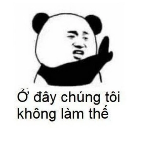 Ảnh meme gấu trúc meme hài đầy sáng tạo