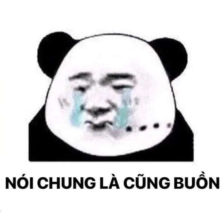 Meme gấu trúc mệt mỏi cực lầy lội