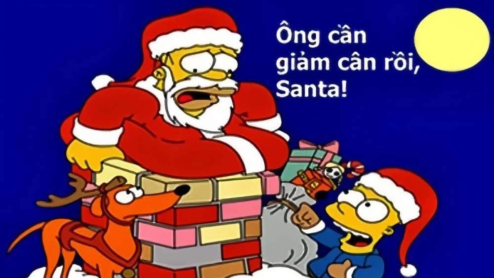 Cây thông noel meme tạo nên không khí giáng sinh vui nhộn với những hình ảnh dễ thương.