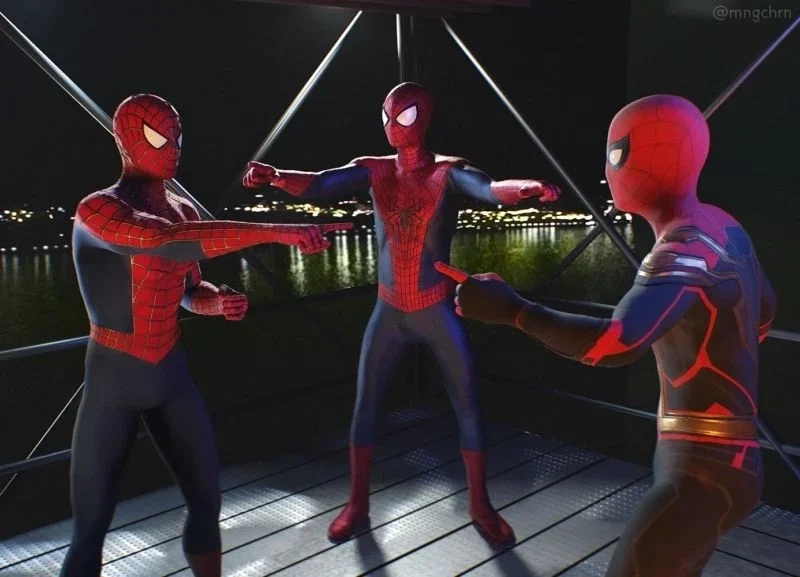 Hãy thử ngay meme spiderman pointing siêu hài hước này