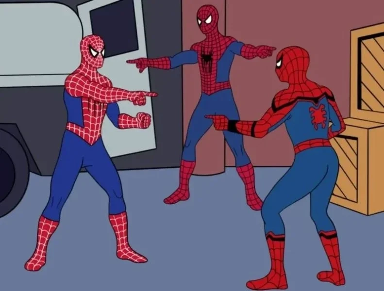 Chắc chắn bạn sẽ yêu thích spiderman meme hài hước này