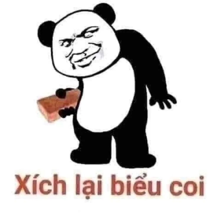 Cười thả ga với meme con gấu trúc trung quốc