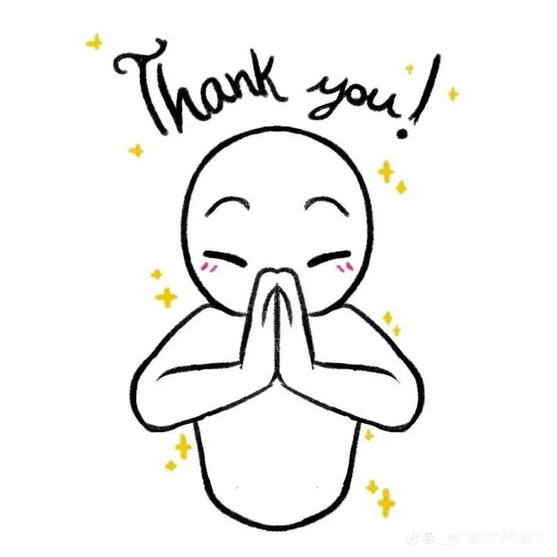 Gif meme thank you là sự kết hợp giữa hiệu ứng động và lời cảm ơn hài hước.