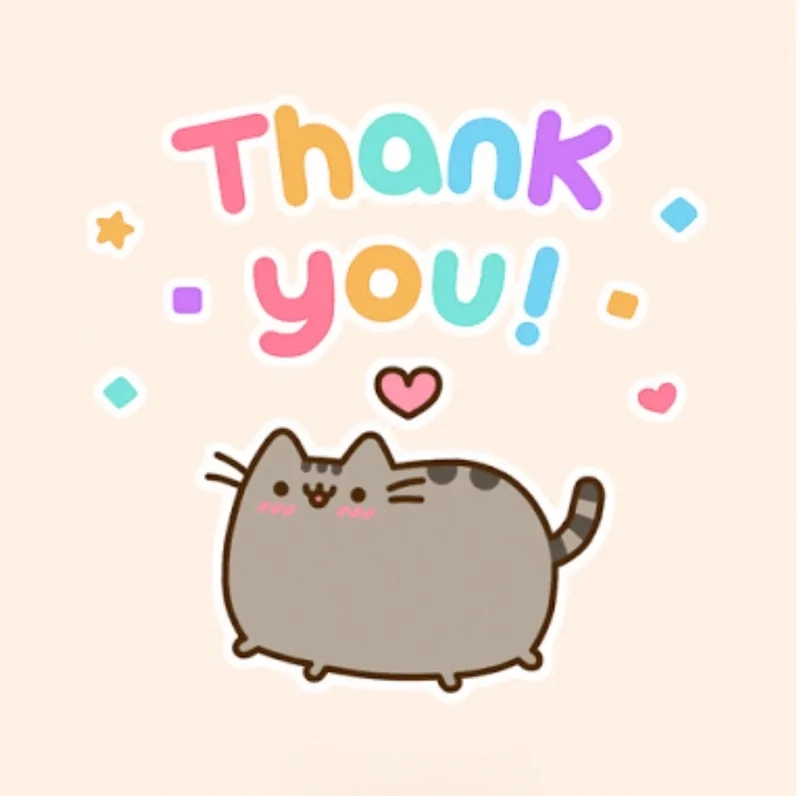 Cat thank you meme là hình ảnh meme với mèo đáng yêu bày tỏ lời cảm ơn.