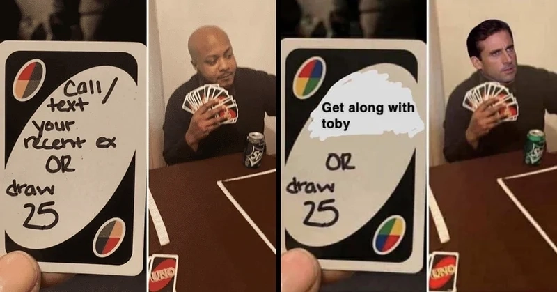 Reverse uno card meme tạo nên những pha chơi đầy bất ngờ và thú vị.